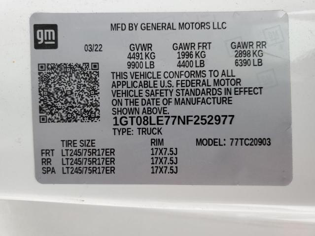 1GT08LE77NF252977 GMC Sierra C2500 Heavy Duty