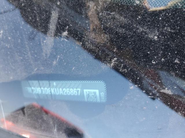 1FMCU9GD8KUA26867 Ford ESCAPE SE