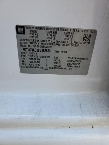 3GTU2VEC0FG152683 GMC Sierra K1500 Slt