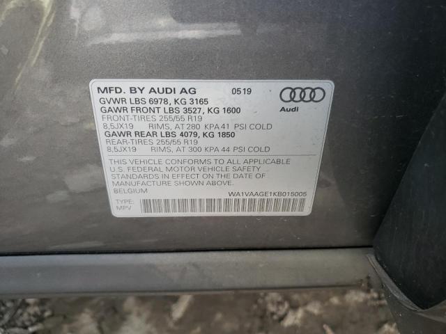WA1VAAGE1KB015005 Audi E-tron Prestige