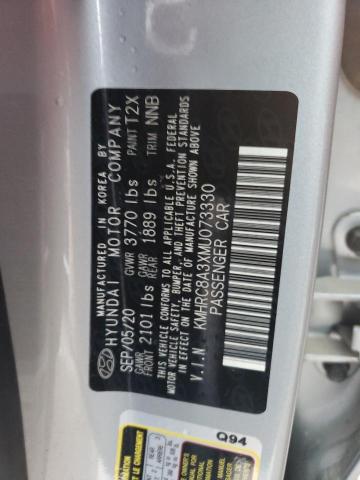 KMHRC8A3XMU073330 Hyundai Venue Sel