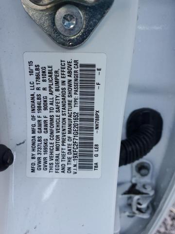 19XFC2F71GE201652 Honda CIVIC EX