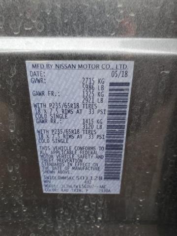 5N1DL0MM5KC501128 Infiniti QX60 LUXE