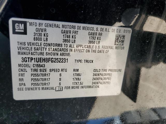 3GTP1UEH8FG252231 GMC Sierra C1500 Sle