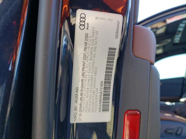 WAULMAF49JA131826 Audi A4 Premium Plus