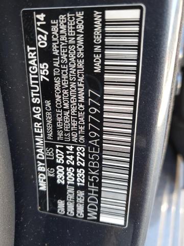 Mercedes-Benz E 350 2014 WDDHF5KB5EA977977 Image 12