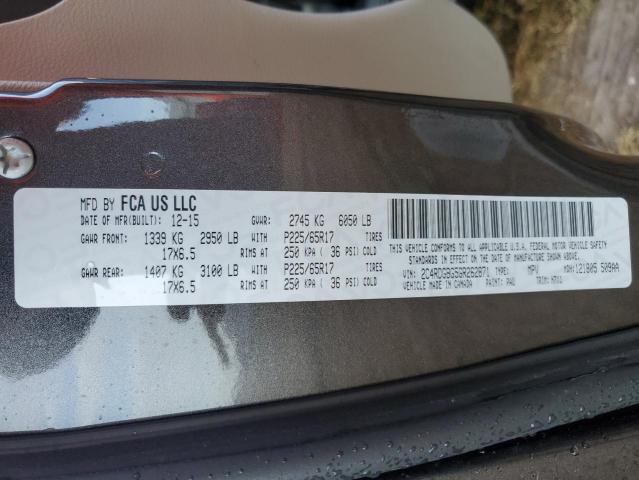 2C4RDGBG5GR262871 Dodge Grand Caravan Se