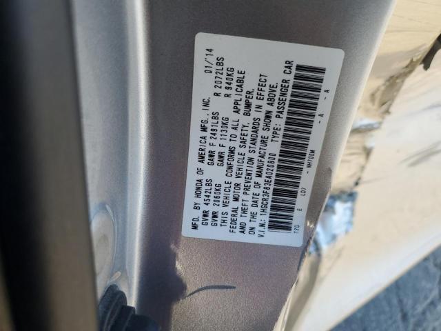1HGCR3F83EA020800 Honda ACCORD EXL