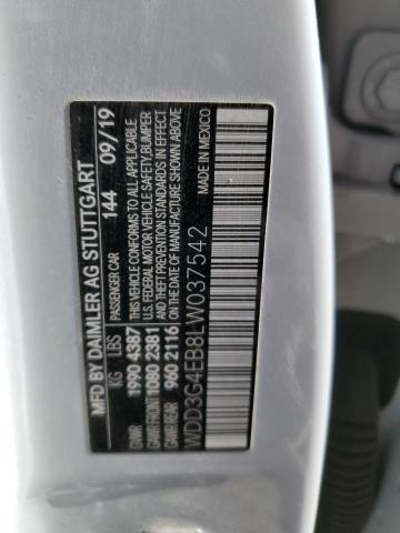 WDD3G4EB8LW037542 Mercedes-Benz A 220
