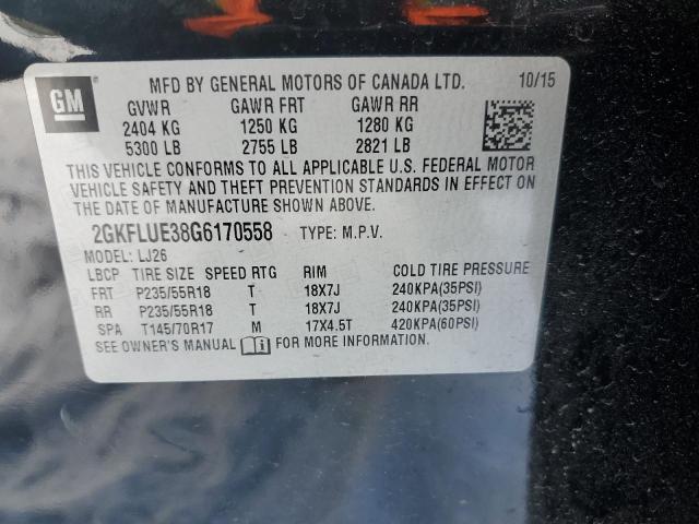2GKFLUE38G6170558 GMC Terrain Slt