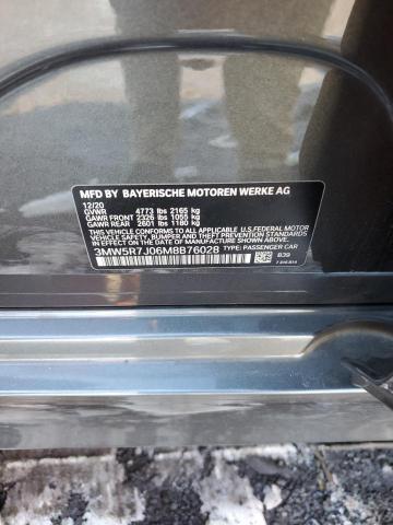 3MW5R7J06M8B76028 BMW 330XI