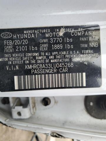 KMHRC8A33LU045268 Hyundai Venue Sel
