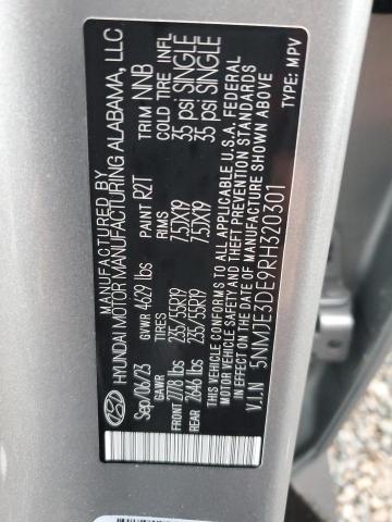 5NMJE3DE9RH320301 Hyundai Tucson Limited
