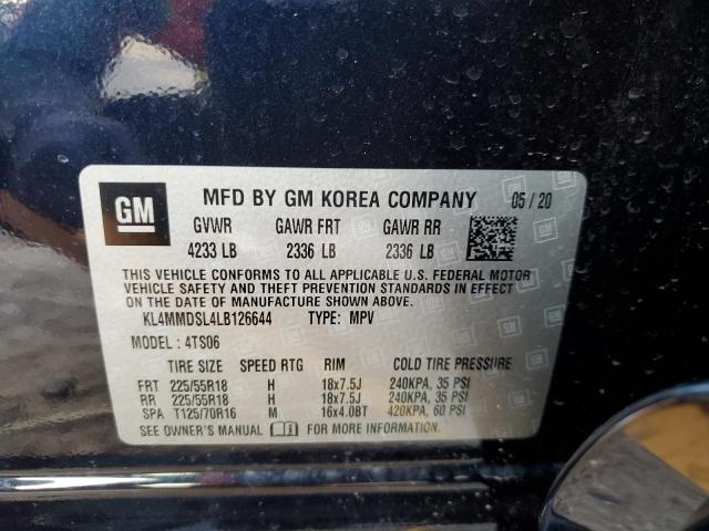 KL4MMDSL4LB126644 Buick Encore Gx Select