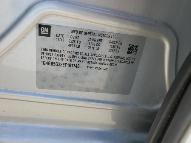 1G4GB5G32EF181740 Buick Lacrosse