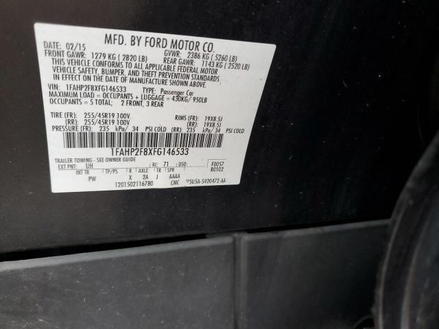 1FAHP2F8XFG146533 Ford Taurus Limited