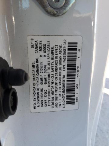 2HGFC3B76JH351748 Honda CIVIC EXL