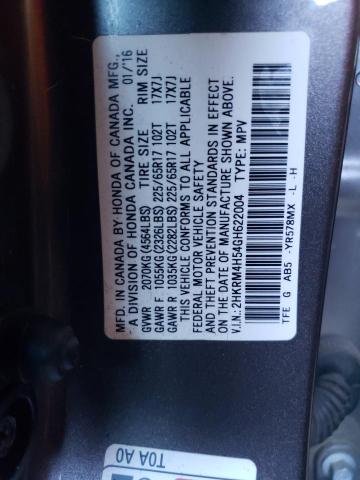 2HKRM4H54GH622004 Honda CR-V EX