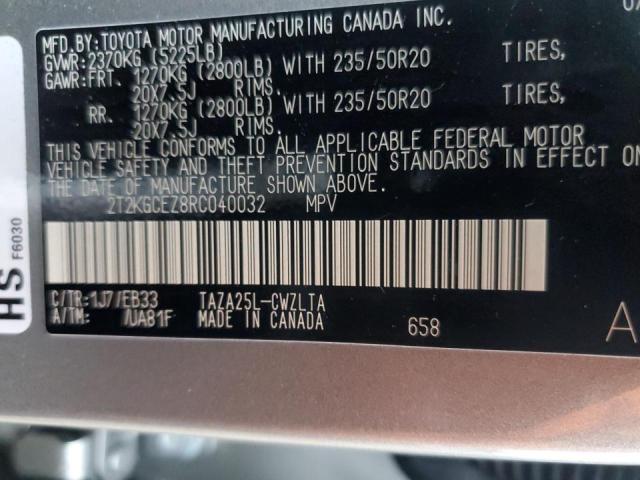 2T2KGCEZ8RC040032 Lexus Nx 350 Luxury