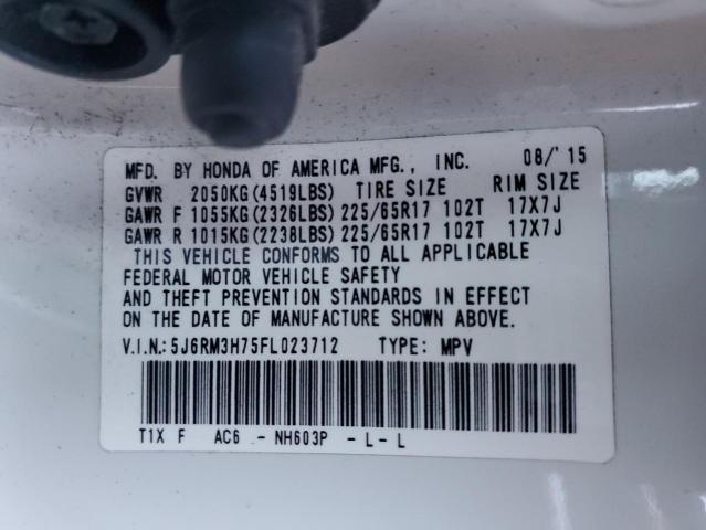 5J6RM3H75FL023712 Honda CR-V EXL