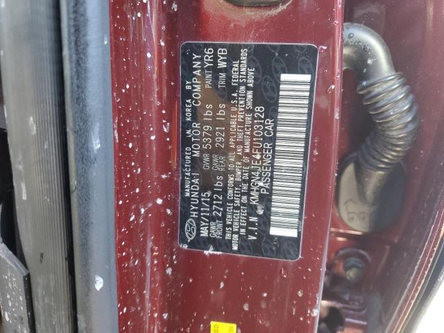 KMHGN4JE4FU103128 Hyundai Genesis 3.8l