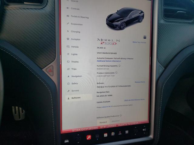 5YJSA1E41JF285480 Tesla MODEL S