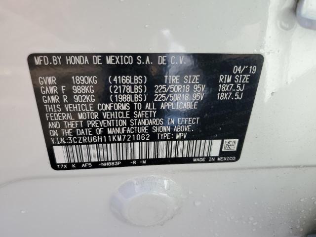 3CZRU6H11KM721062 Honda HR-V SPORT