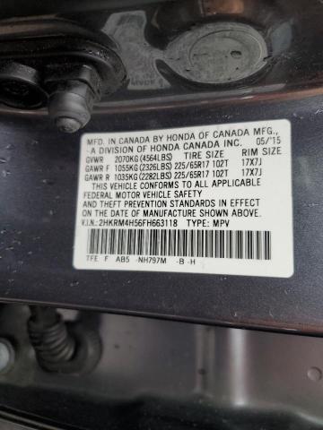 2HKRM4H56FH663118 Honda CR-V EX