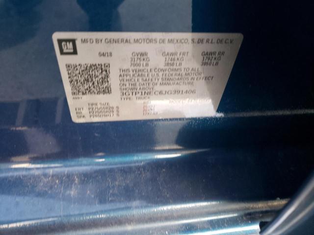 3GTP1NEC6JG391406 GMC Sierra C1500 Slt