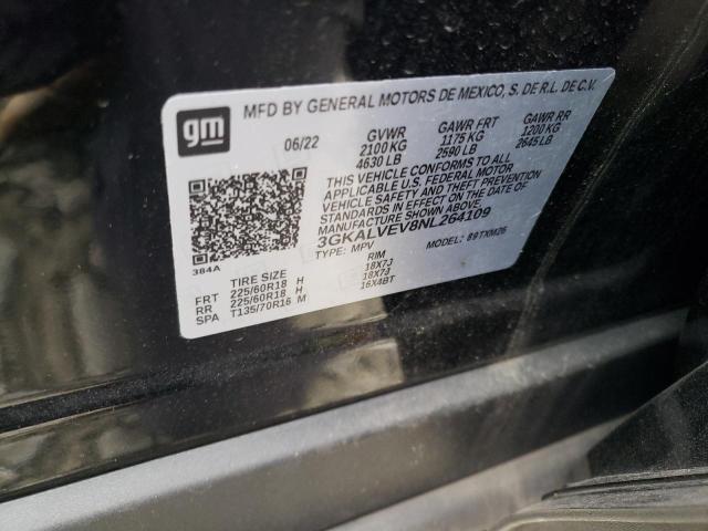 3GKALVEV8NL264109 GMC Terrain Slt