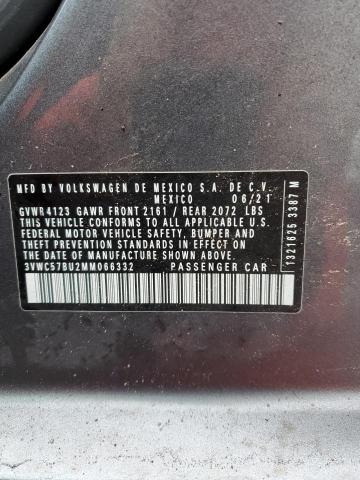 3VWC57BU2MM066332 Volkswagen JETTA S