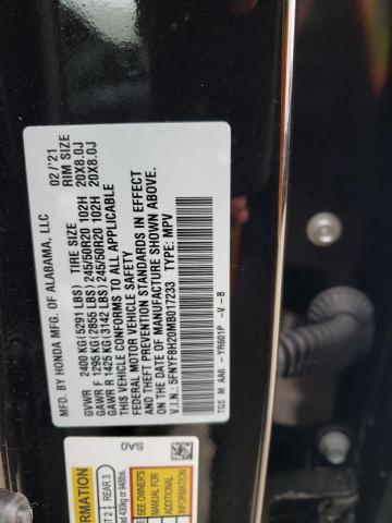 5FNYF8H20MB017233 Honda Passport Sport