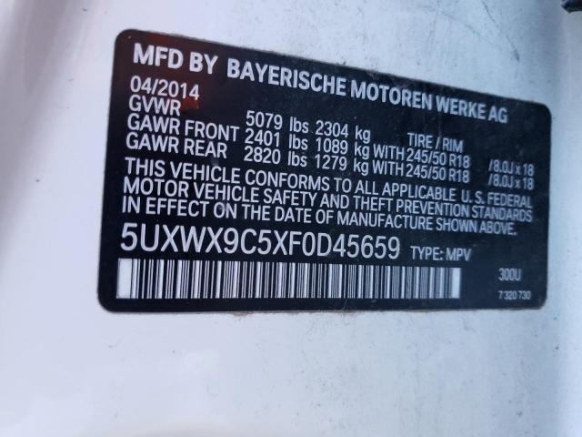 5UXWX9C5XF0D45659 BMW X3 Xdrive28i
