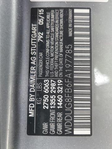 WDDUG8FB6FA197785 Mercedes-Benz S 550 4matic