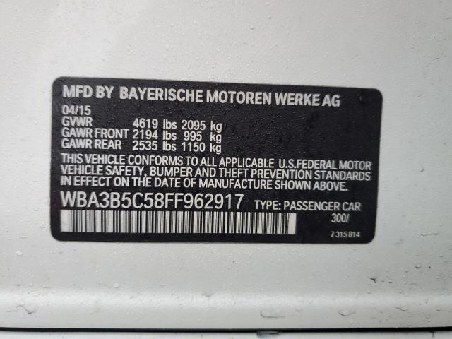 WBA3B5C58FF962917 BMW 328 Xi Sulev