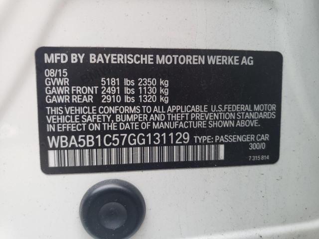 WBA5B1C57GG131129 BMW 535 I