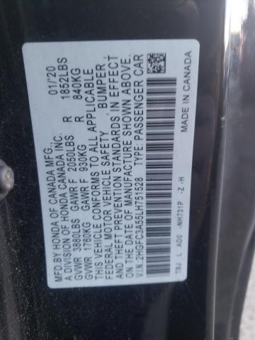 2HGFC3A55LH751528 Honda CIVIC SI