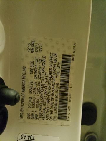 5J6RM4H42GL025978 Honda CR-V SE