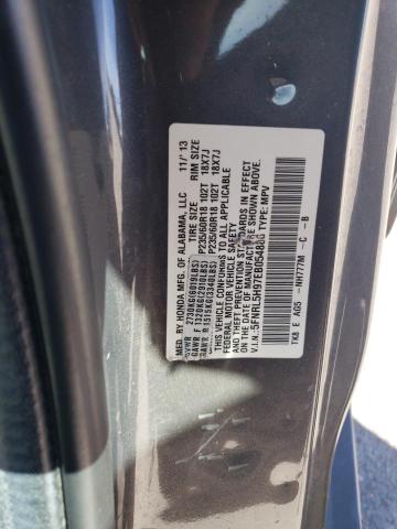 5FNRL5H97EB054886 Honda Odyssey Touring