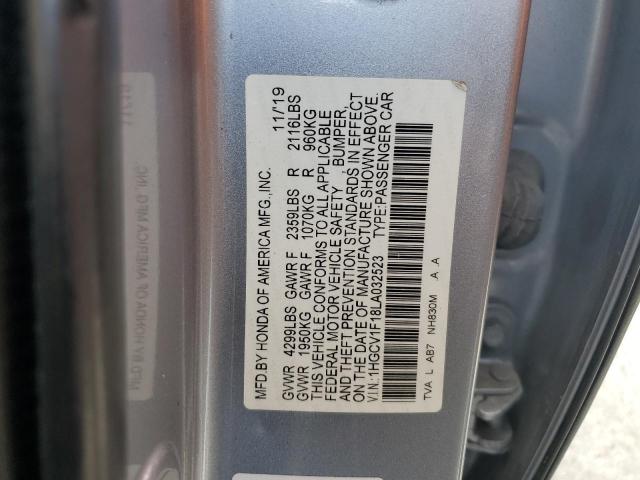 1HGCV1F18LA032523 Honda ACCORD LX