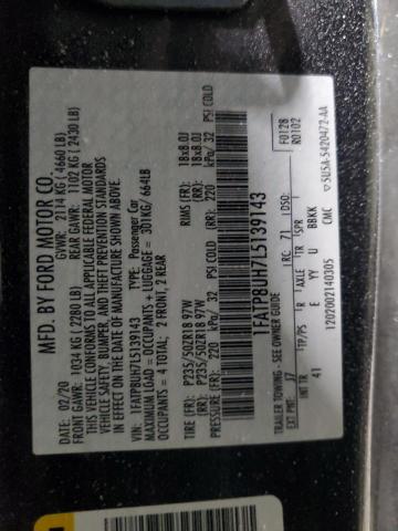 1FATP8UH7L5139143 Ford Mustang