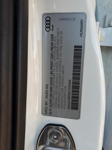 WAUA7GFFXG1033464 Audi A3 PREMIUM