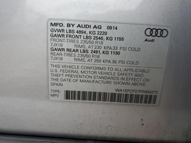 WA1EFCFS7FR004270 Audi Q3 Premium Plus