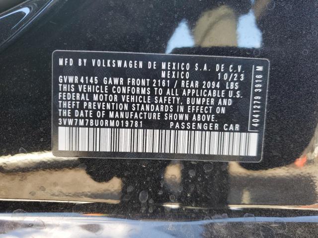 3VW7M7BU0RM019781 Volkswagen JETTA SE