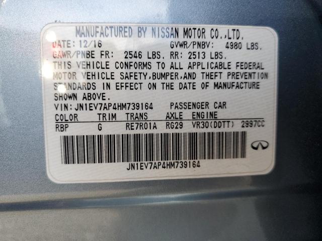 JN1EV7AP4HM739164 Infiniti Q50 Premium