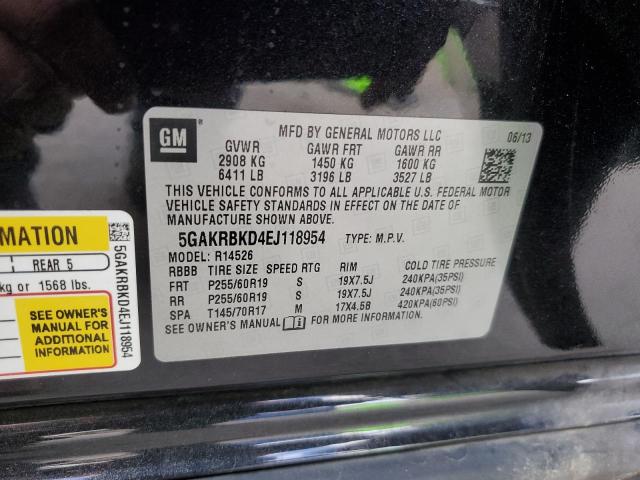 5GAKRBKD4EJ118954 Buick Enclave