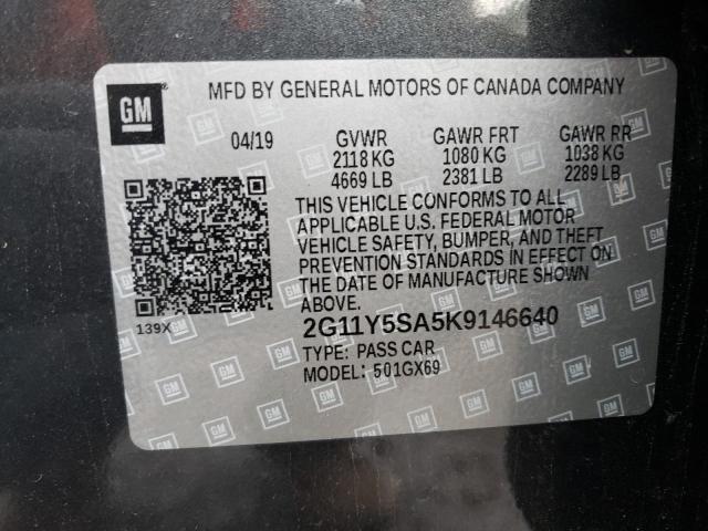 2G11Y5SA5K9146640 Chevrolet IMPALA LS
