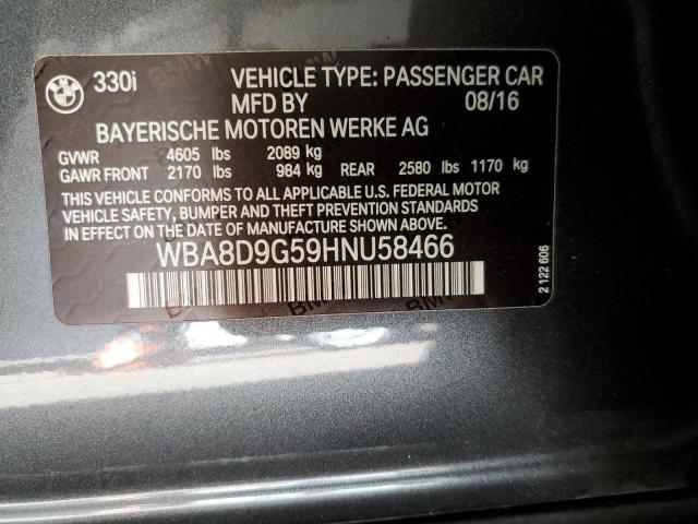 WBA8D9G59HNU58466 BMW 330 XI