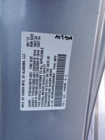 5FNRL6H9XJB040691 Honda Odyssey Elite