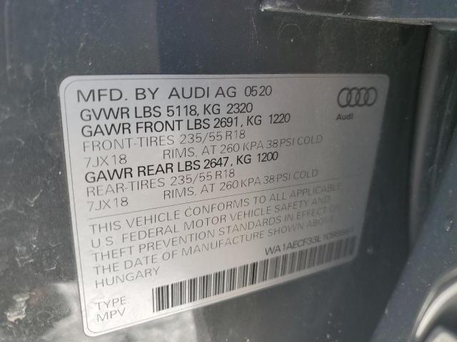 WA1AECF33L1099981 Audi Q3 PREMIUM